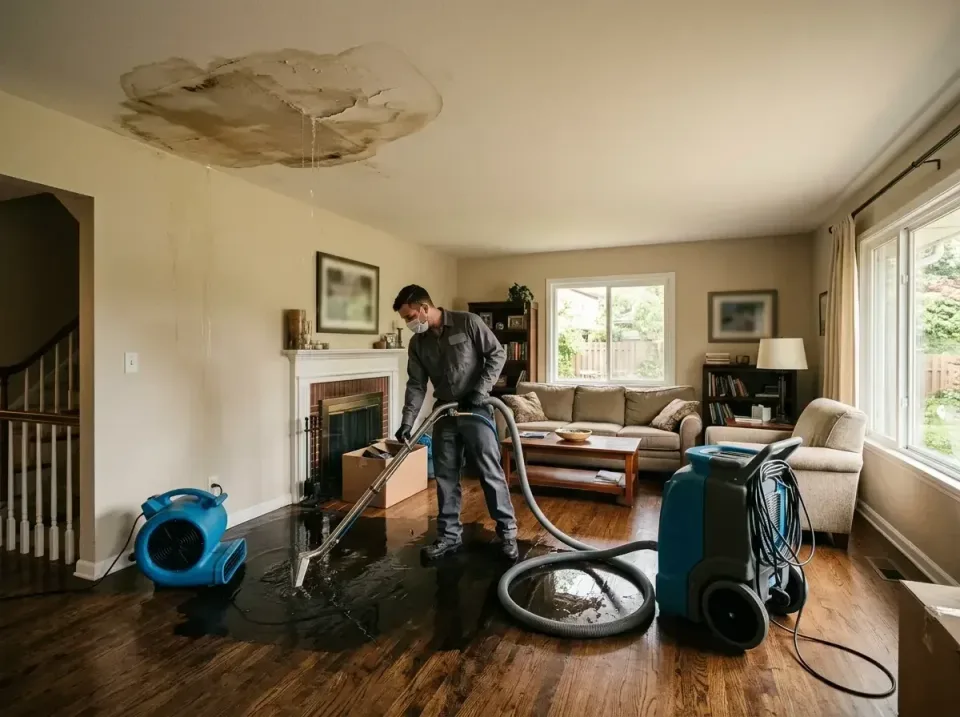 attic-pipe-burst-ceiling-drip-008 — frequently asked questions, Water Damage Restoration & Carpet Care in Bullhead City, AZ